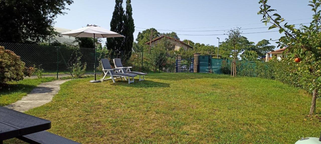 شقة El Rincon De Matilde Con Jardin By Kabia Gestion Barrika المظهر الخارجي الصورة